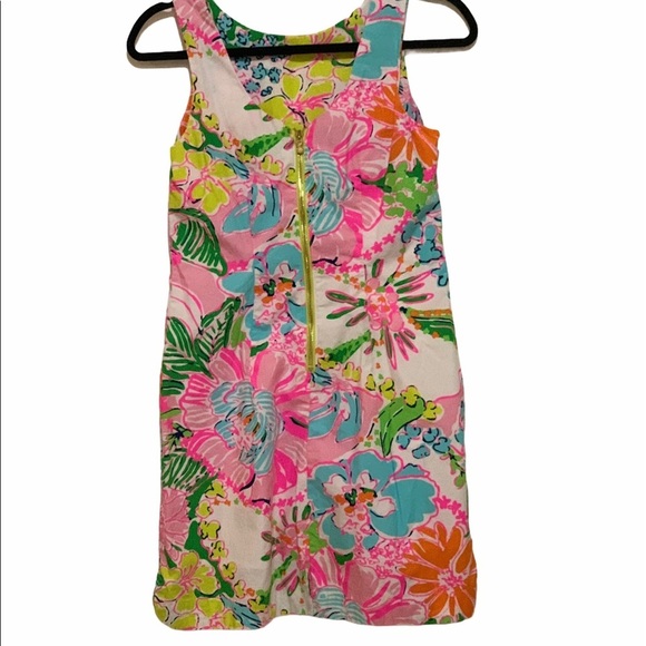 LILLY POLITZER FOR TARGET NOSEY POSEY SHIFT DRESS. - Picture 5 of 7